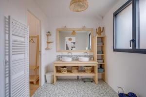 Maisons de vacances La villa tchanquee du Bassin : photos des chambres