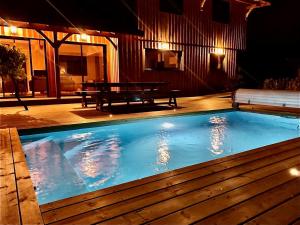 Maisons de vacances La villa tchanquee du Bassin : photos des chambres