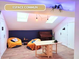 Appartements 4 studios - Musique en Champagne : photos des chambres