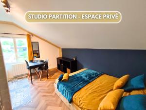Appartements 4 studios - Musique en Champagne : photos des chambres