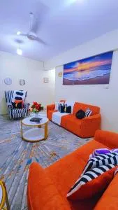 Orange House One and Two Bedroom Air-bnb Mombasa Bamburi - Frere Town