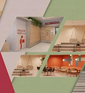 Studio c Piscina e Academia a 13 min de Copa.