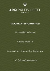 ARQ Paleis Hotel