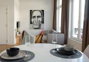 Charming Apartment with Cathedral View in Antwerp on the 2th floor