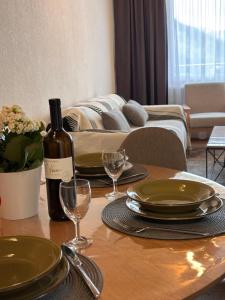 Luxuse Ferienwohnung Flüe 11 - 3hvězdičkové hotely ve městě Leukerbad