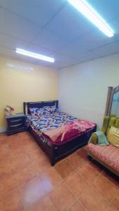 Furnished Bedroom with beside or out side bathroom