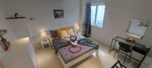 Spacious Family Suite, 2BR, Pool view, TV, Karaoke - Malabag
