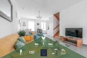 *Disneyland-Paris* 8 pers, Wifi, Netflix, Parking - Serris