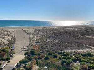 Port Leucate: Appartement T3 Duplex Climatisé, 6 Pers, Face à la Mer, Parking - FR-1-798-53