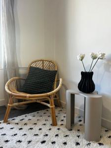 Appartements Laon T3 moderne terrasse et babyfoot proche centre : photos des chambres