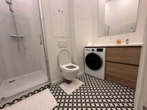 Self check in studio for 2 in center of Ixelles