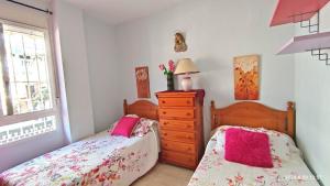 2 bedroom flat 100m from the beach with huge terrace