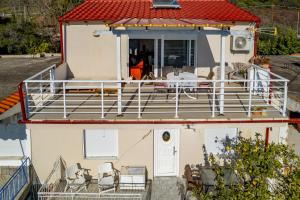 Deep blue of agean sea