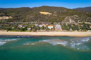 Deep blue of agean sea