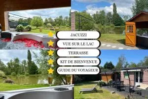 Cottage Le Rosie au bord du lac avec jacuzzi - Unchair