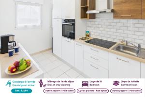 Maison familiale pour 7 proche de la mer