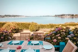 Maison sur le port - Vue sur l Aber Wrach pour 6 - 朗代达