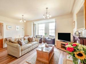 Below the castle at Snowdonia