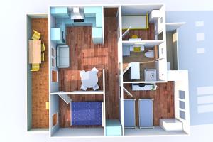 Byt s veľkou terasou a balkónom v centre mesta!