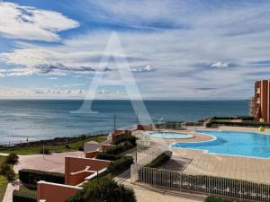 studio vue mer parking piscine tennis