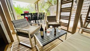 Chalets Chalet V tout confort proche des plages : photos des chambres