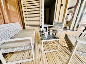 Chalet V tout confort proche des plages