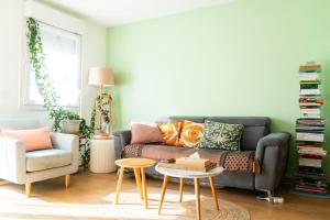 Appartements T2 apartment with garden near Paris : photos des chambres