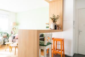 T2 apartment with garden near Paris