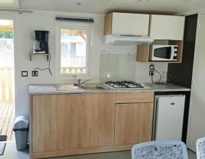 Campings BONNES VACANCES sur le CAMPING LE BOSC : Mobile Home
