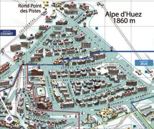 Résidence Les Gémeaux-4pers-Alpe dHuez-Pied des pistes