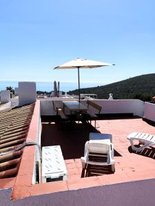 Calas atico con aire y barbacoa