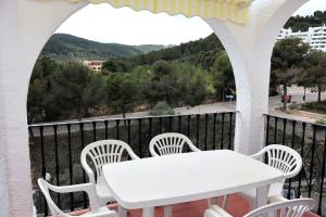 Calas atico con aire y barbacoa