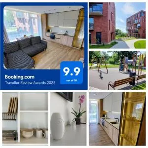 M18 Parko pakrantės apartamentai Klaipėdoje - Sakiniai