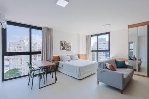 Stúdio Novo Central com Piscina