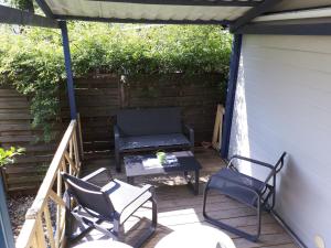 Campings Mobilhome Chalet Mas de Barry - Ruoms : photos des chambres