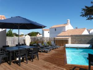 Maison neuve avec piscine privative à Noirmoutier - 10 personnes - FR-1-823-28