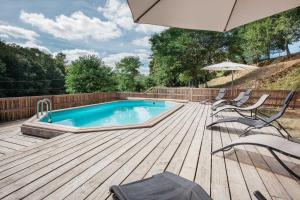 Maisons de vacances Domaine du Roc Gites 34 personnes : photos des chambres