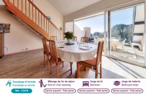 Appartement avec terrasse vue mer pour 6 - Arzon