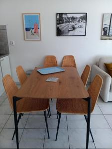 Appartement Rez- de- chaussée convivial proche mer avec terrasse