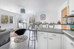 Appartements Appartement avec jardin a 300m de la plage, pour 4 : photos des chambres