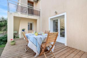 Appartements Appartement avec jardin a 300m de la plage, pour 4 : photos des chambres
