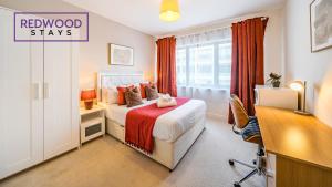 Premium Serviced Apartment in Basingstoke Town Centre, Free Parking By Redwood Stays