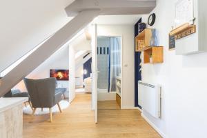 Appartements Le Perchoir, avec parking, face aux Thermes : photos des chambres