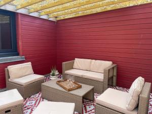 Appartements Duplex en rez-de-chaussee avec cour interieure privee, proche de la mer, WIFI : photos des chambres