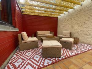 Appartements Duplex en rez-de-chaussee avec cour interieure privee, proche de la mer, WIFI : photos des chambres