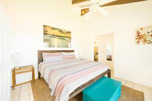 King Palm Ocean views King bed walk to beach Free WIFI parking BBQ