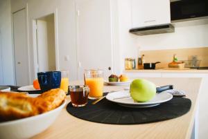 Appartements Confortable T2 sur les rives de la Charente : photos des chambres