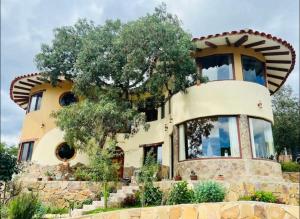 Habitación en Casa Espiral Arquitectura Sagrada