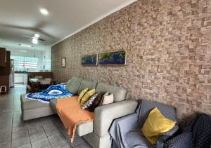 Cantinho aconchegante da Família Moreira na Praia das Palmeiras