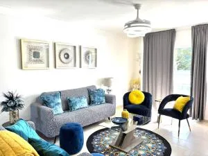 Magnifique appartement de luxe à Juan Dolio 6 voyageurs 2 chambres 3 grand lit 2 salle de bains 2 salons - Boca del Soco